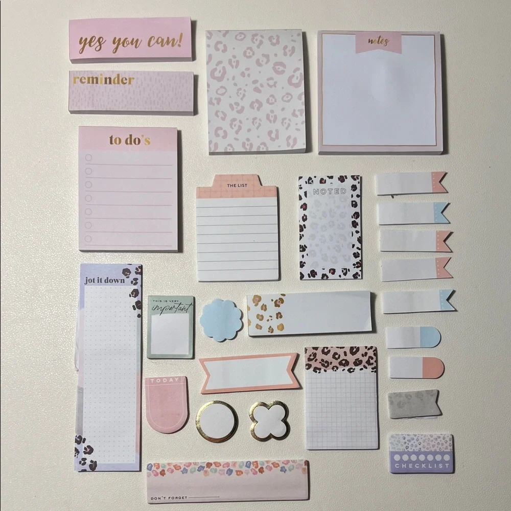 The Happy Planner Pink and Gold Home Office Planner Set